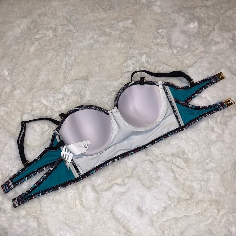 Kenneth Cole Bikini Top, sz S - Picture 6 of 7